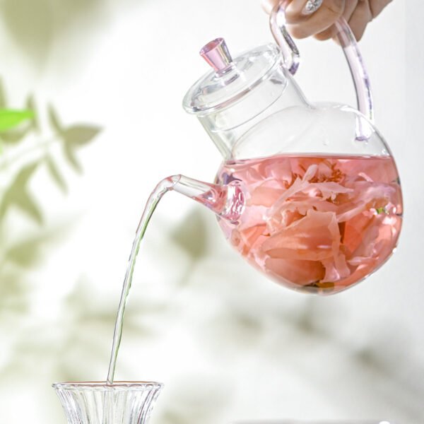 Heat-resistant Apple-shaped Teapot - Image 3