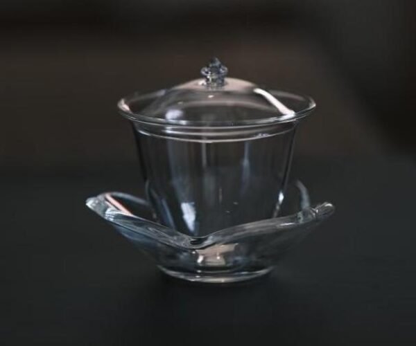 Glass Gaiwan_ A Creative Three-in-One Set