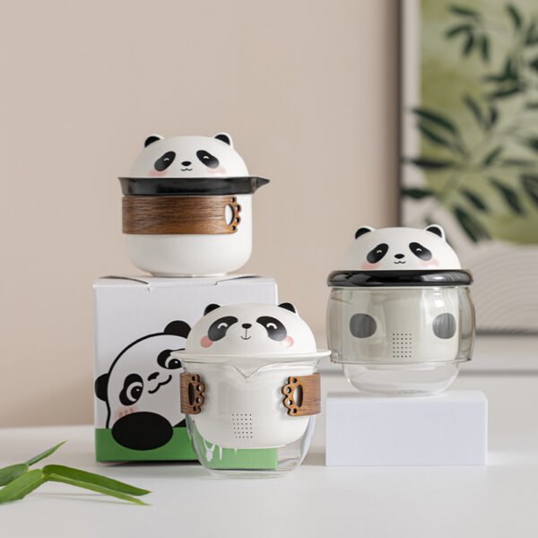 Panda Travel Tea Set - Tuantuan - Image 3