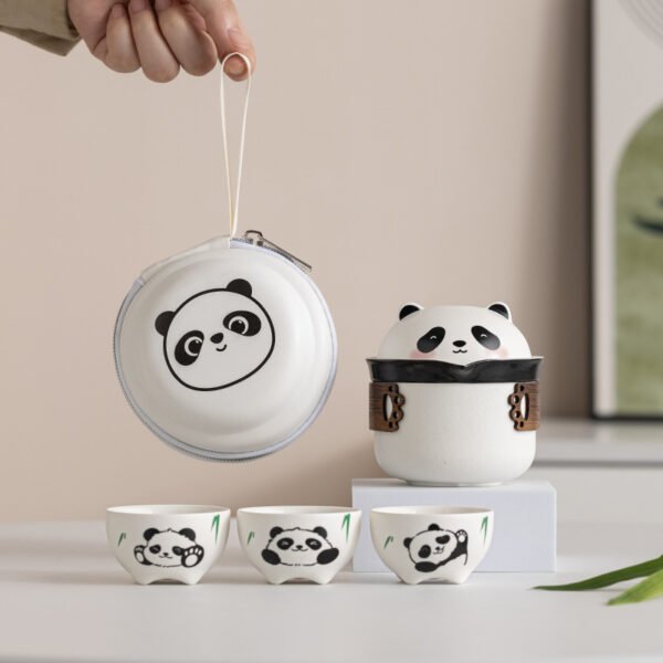 Panda Travel Tea Set - Tuantuan