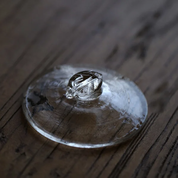 Handcrafted  Lid Thickened Glass Gai Wan - Image 4
