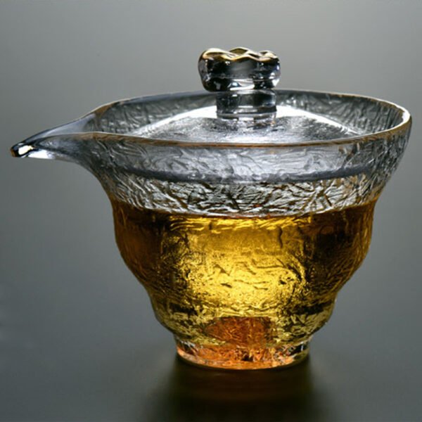 Tibetan Gold Crystal  Glass Tea Set - Image 3