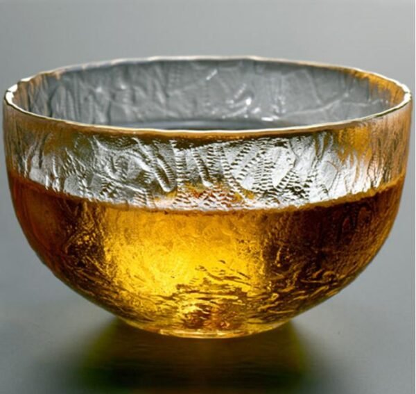 Tibetan Gold Crystal  Glass Tea Set - Image 2